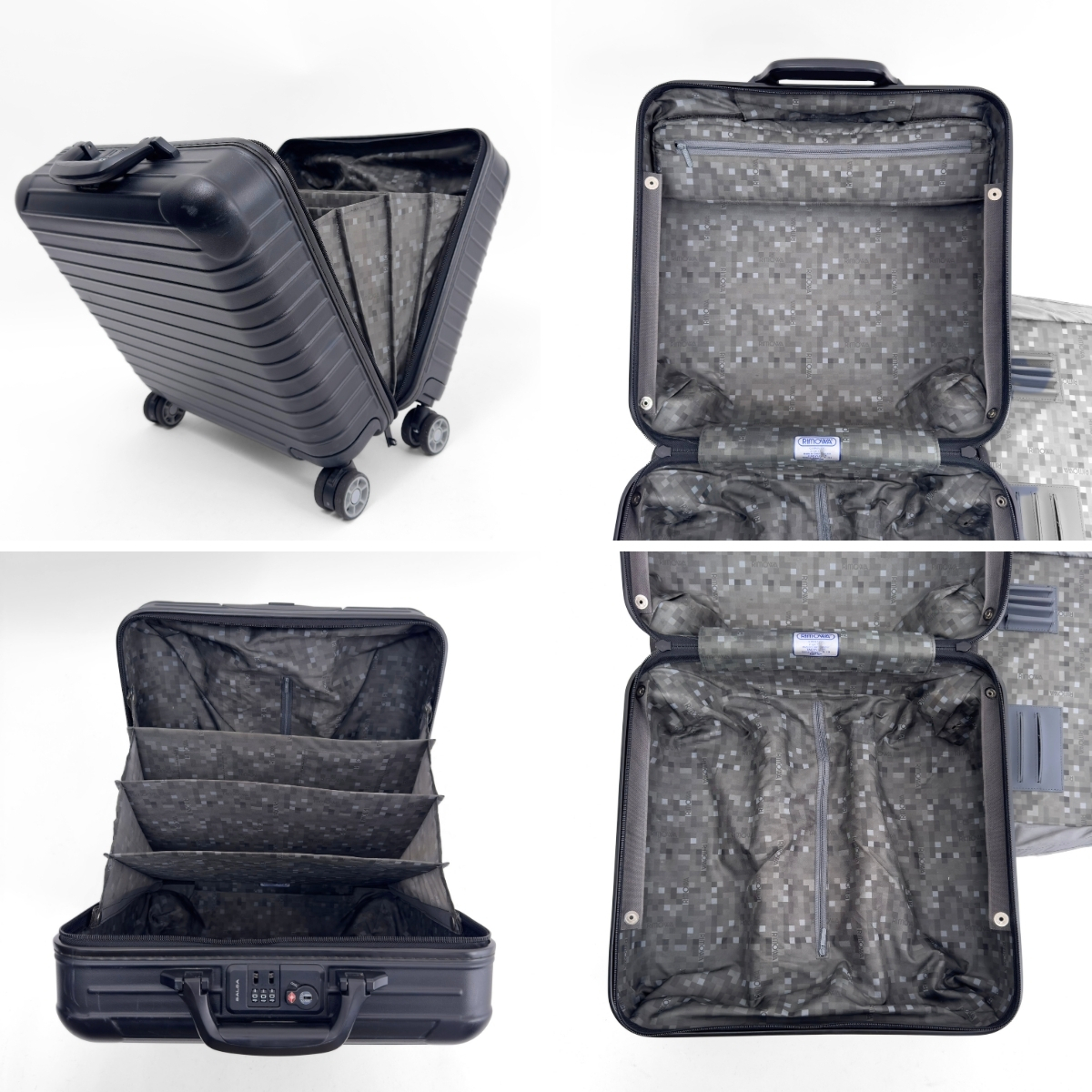 RIMOWA SALSAビジネストローリー黒4輪 機内持ち込みスーツケース