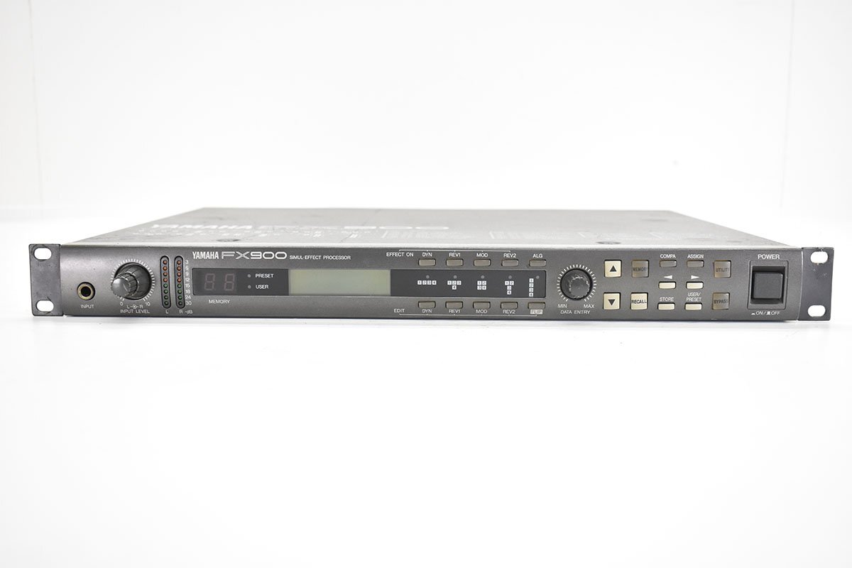 YAMAHA FX900 ビンテージ SIMULエフェクトプロセッサー マ Yamaha DX-7
