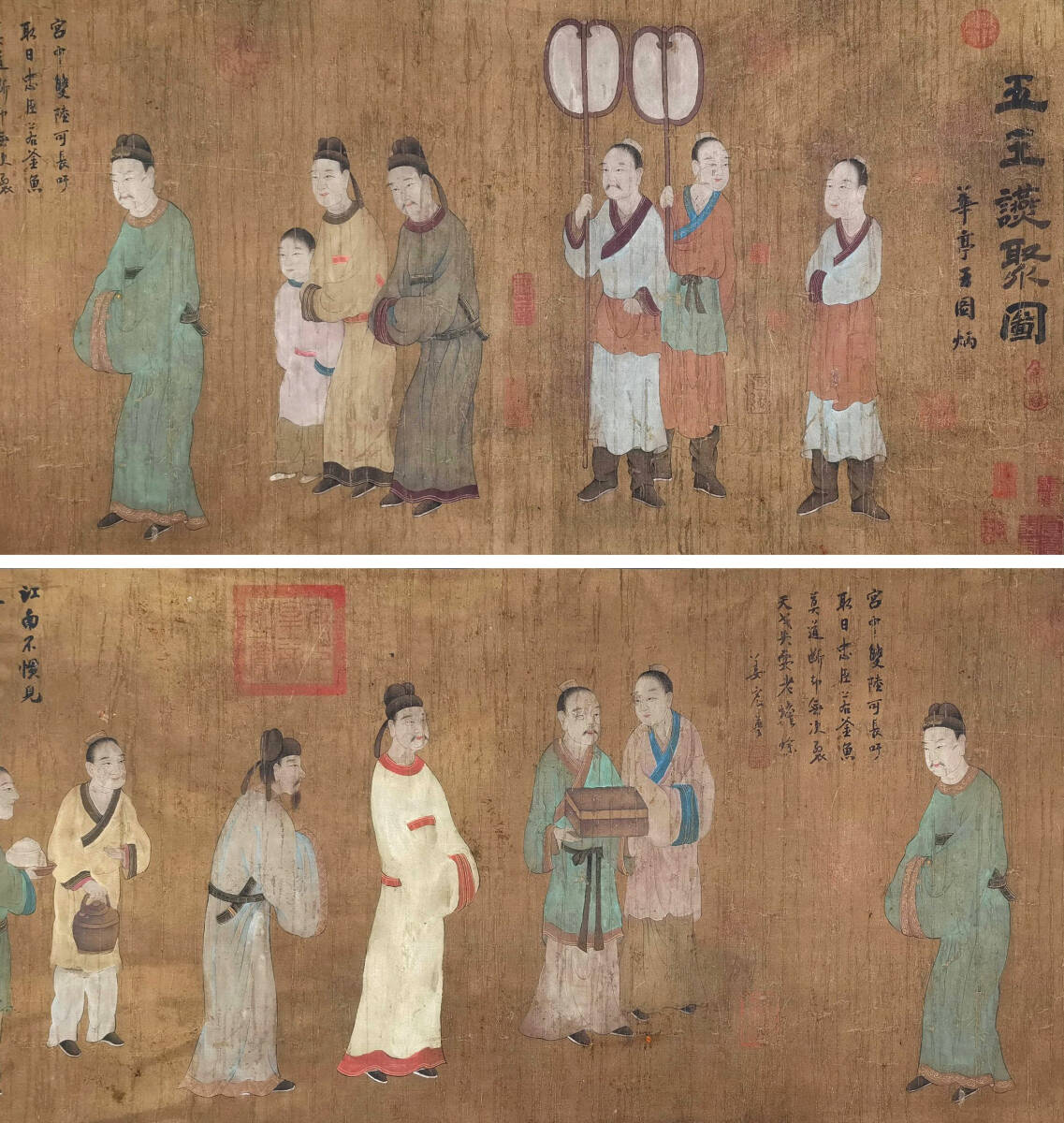 時代の掛軸　山水図肉筆保証　中国美术品 日本　中国<BR> X892C16-7 時代の掛軸 山水図肉筆保証 中国美术品 日本 中国 X892C16-7