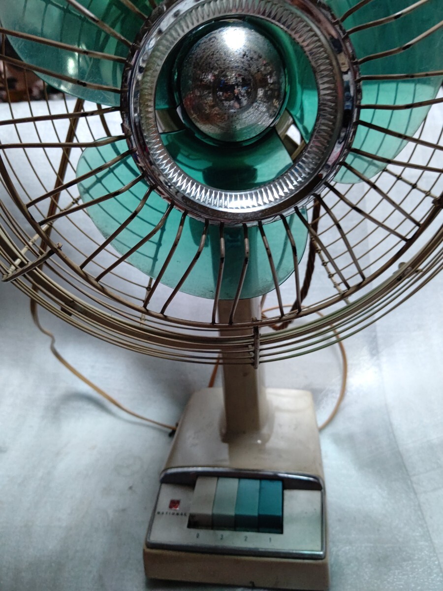 昭和レトロ 扇風機 ナショナル 扇風機・サーキュレーター NATIONAL