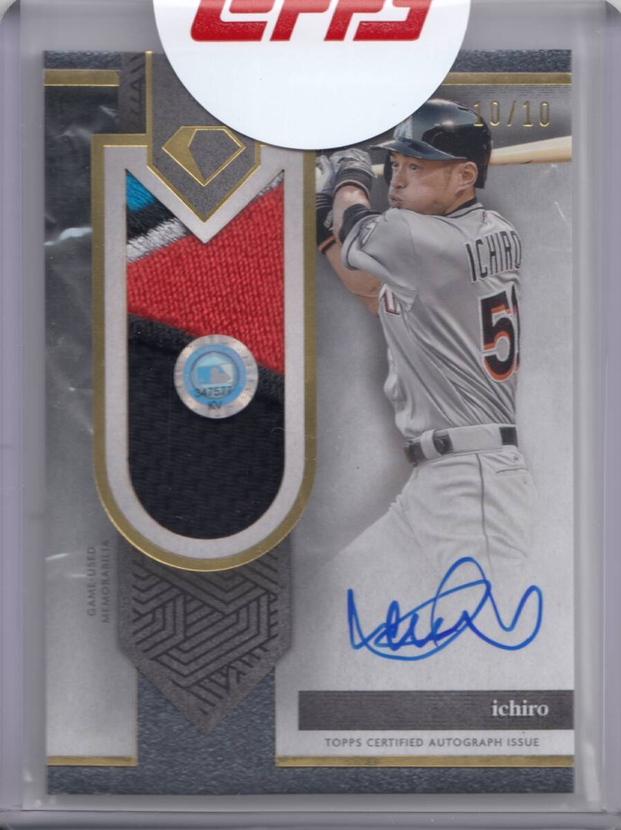 イチロー 激レア 2007 アメリカンリーグロゴパッチ カード topps 2007