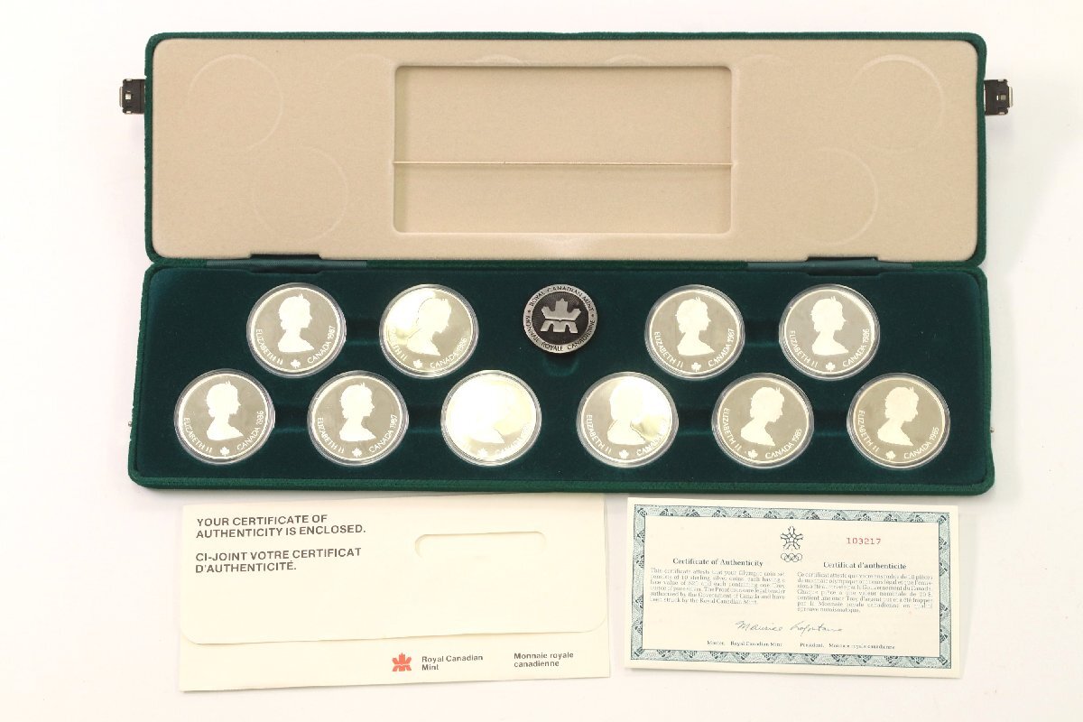 71498 CANADA1988年 カナダ カルガリー オリンピック エリザベス2世