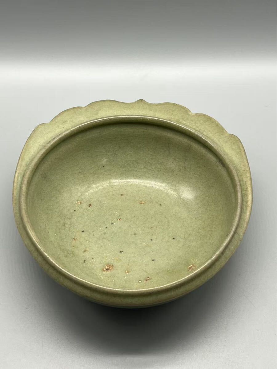 中国 龍泉窯 皿 元時代 骨董 茶道具 中国 龍泉窯 皿 元時代 骨董 茶道具 【