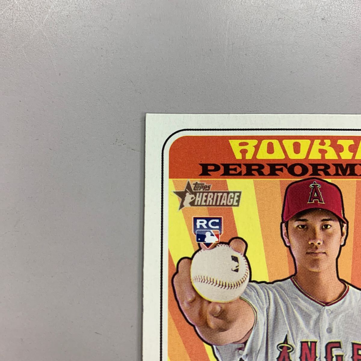 2018 TOPPS HERITAGE 大谷翔平 ルーキーカード RC rc PSA10】2018