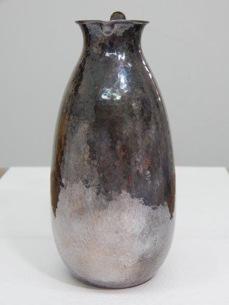 純銀製 131g 酒器セット 槌目打ち出し 0627X2G 純銀製 酒器セット |