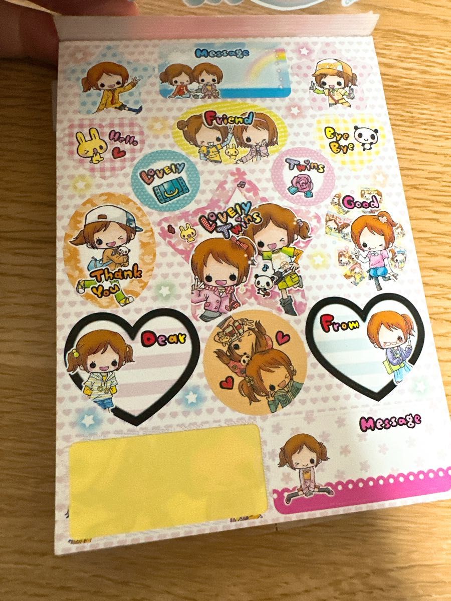 CRUX クラックス】平成レトロ メモ帳 ファンシー文具女子 女の子