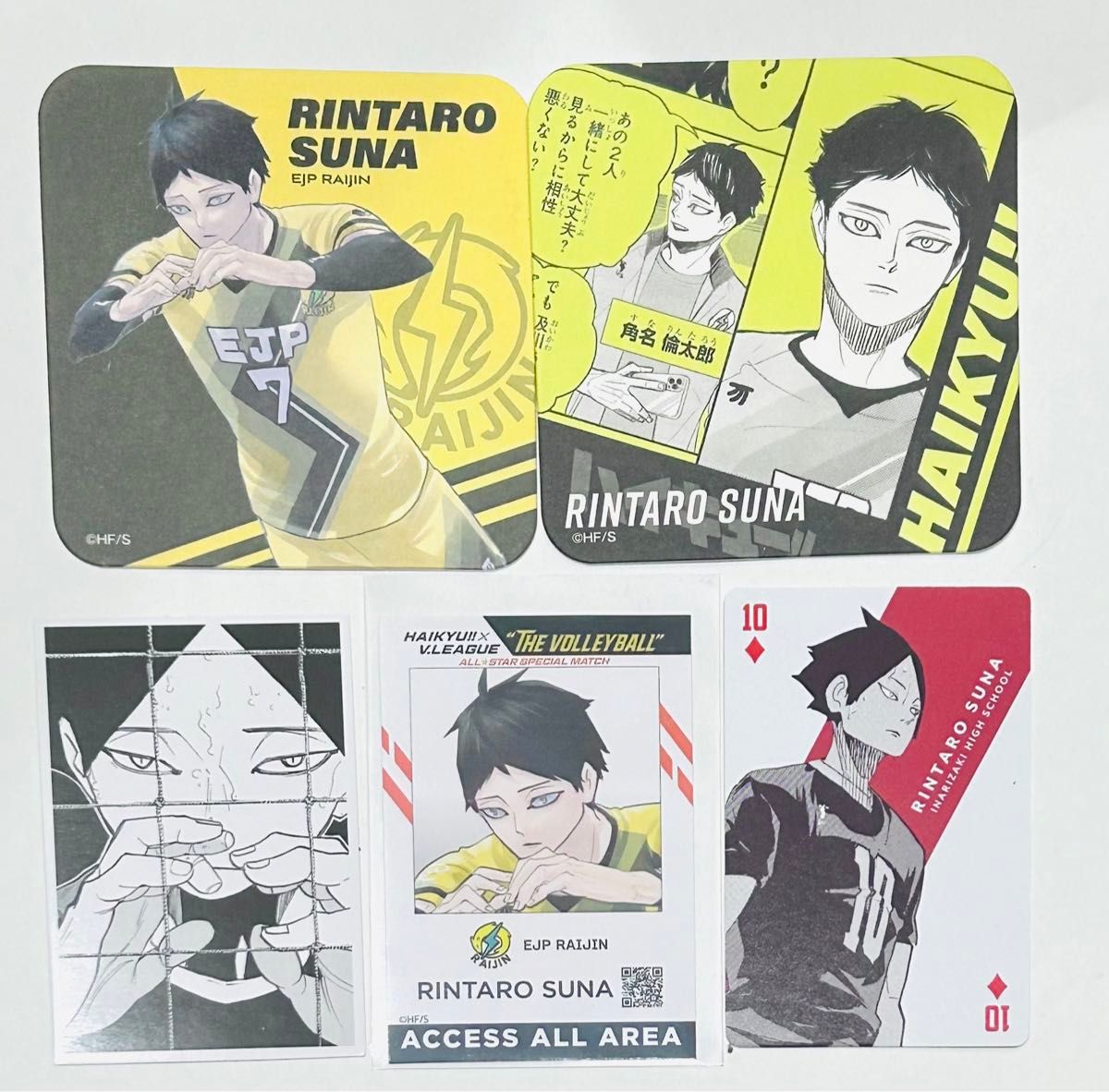 ハイキュー 角名倫太郎 アートコースター idカード vリーグ クロニクル