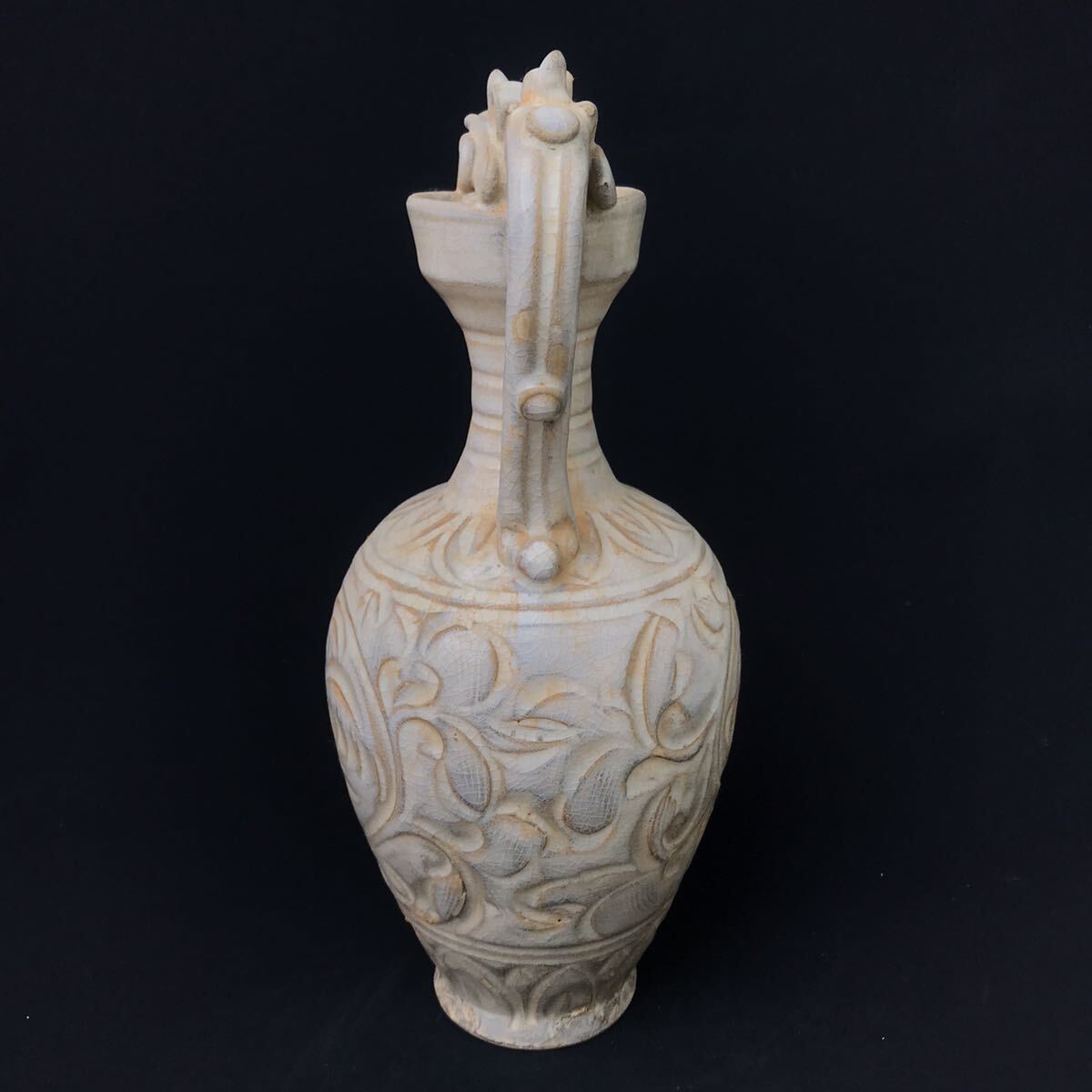 中国美術 磁州窯 花瓶 花入 古玩 置物(宋)｜売買されたオークション情報、