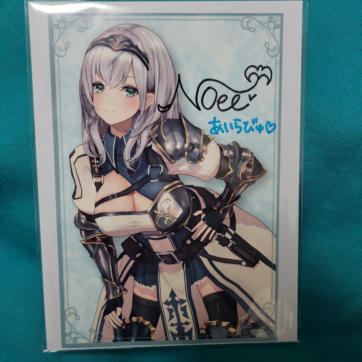 希少品】白銀ノエル【サイン入りアクリルパネル】 ホロライブ 白銀