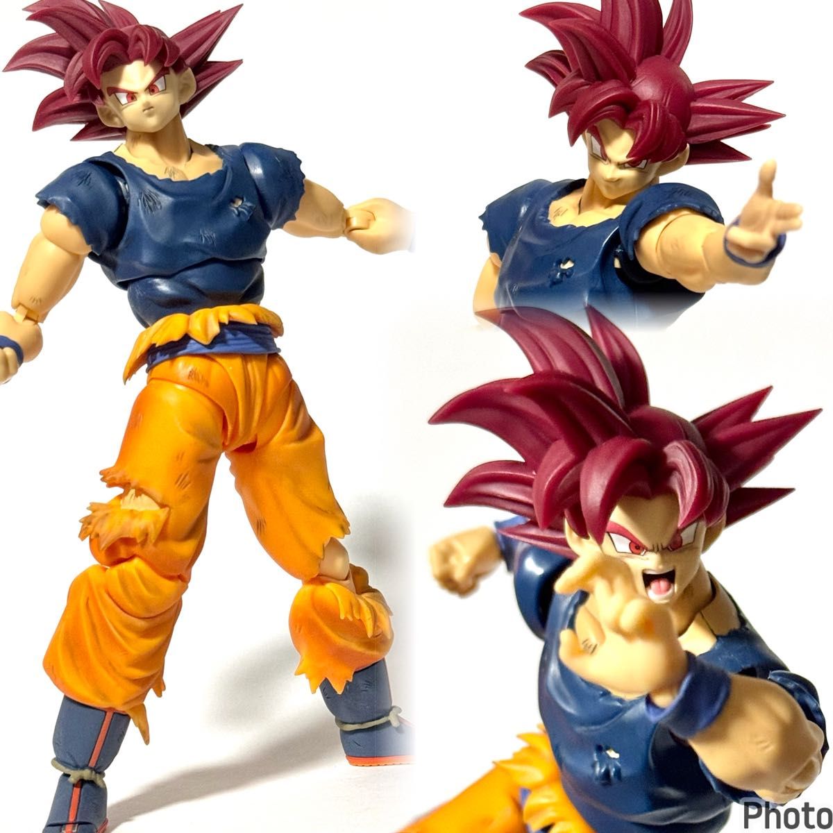 S.H.Figuarts ドラゴンボール 孫悟空 ベジータ ヘッドパーツセット