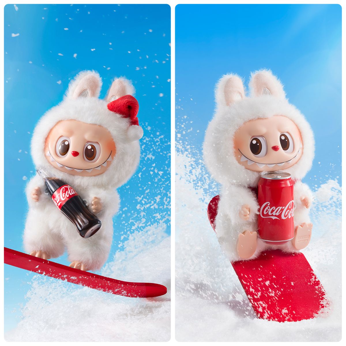 THE MONSTERS コカ・コーラ シリーズ ぬいぐるみ【ピース】