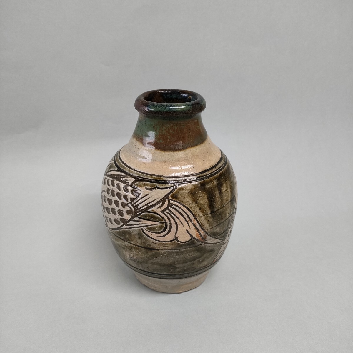 堀越焼 花瓶 壺 民藝 山口県 伝統工芸品 民芸 堀越焼 花瓶 壺 民藝