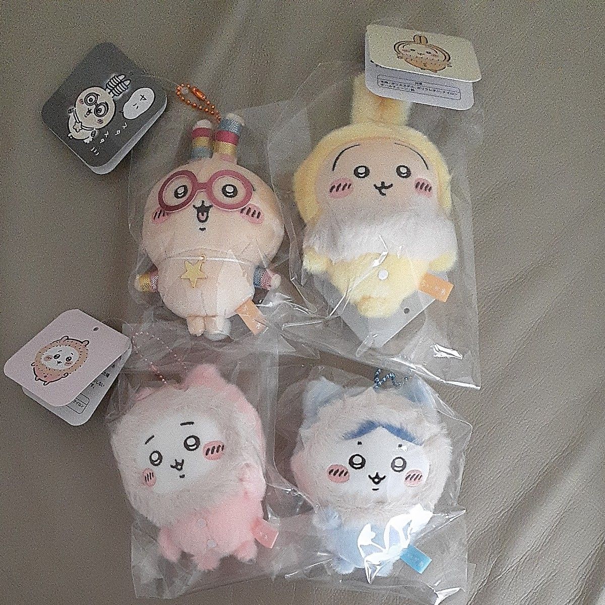 ちいかわ フッサフッサなパジャママスコット 3種セット M1091