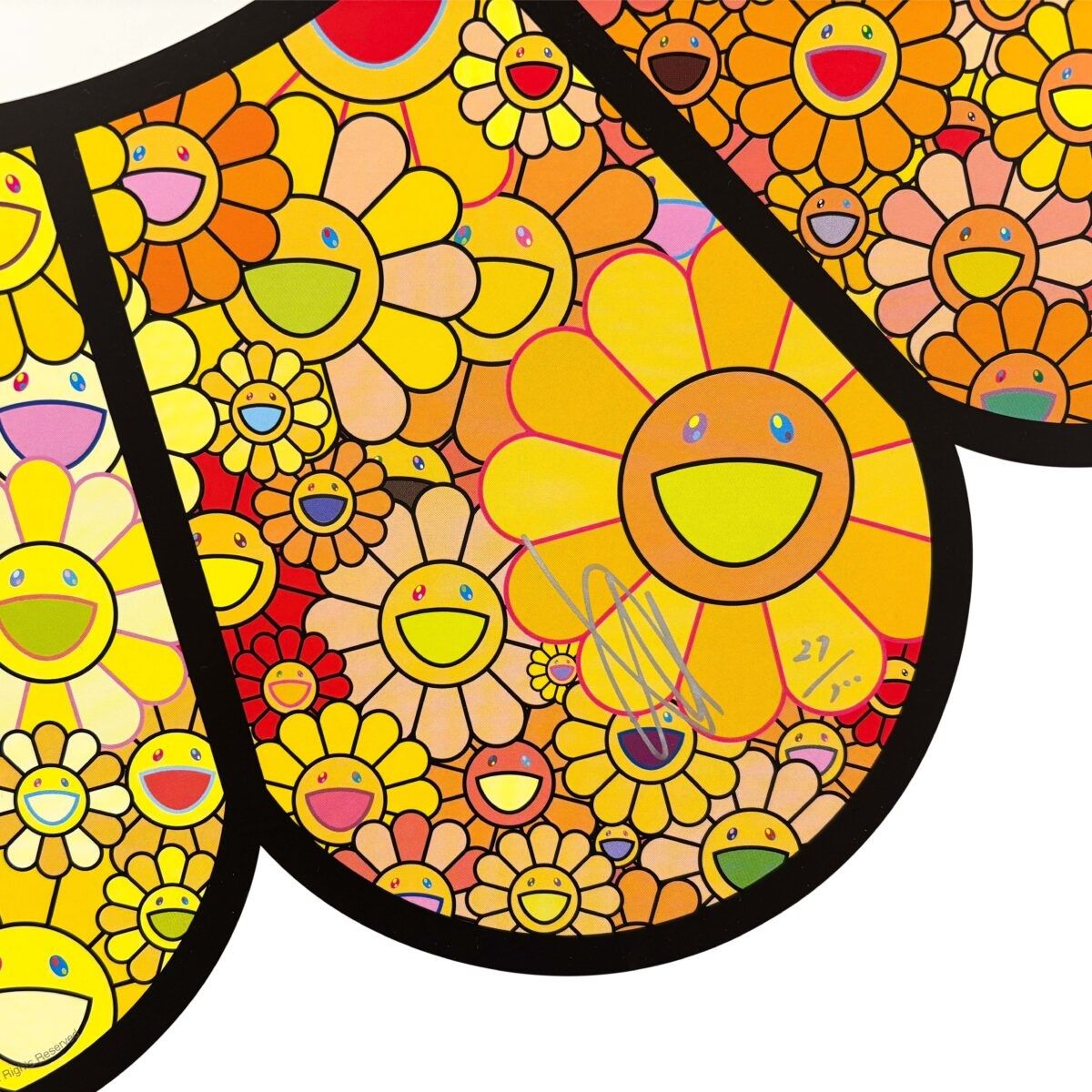 お花がスパークル ポスター ED300 村上隆 Takashi Murakami Kaikai