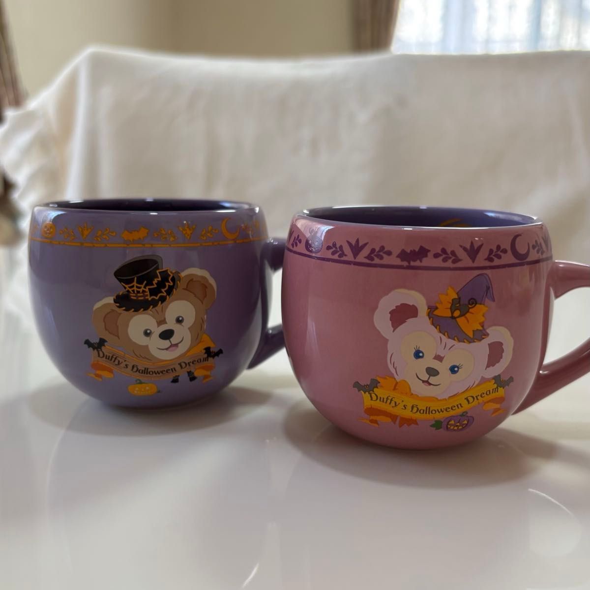 ダッフィー スーベニア プレート コップ セット 2点セット（カップ