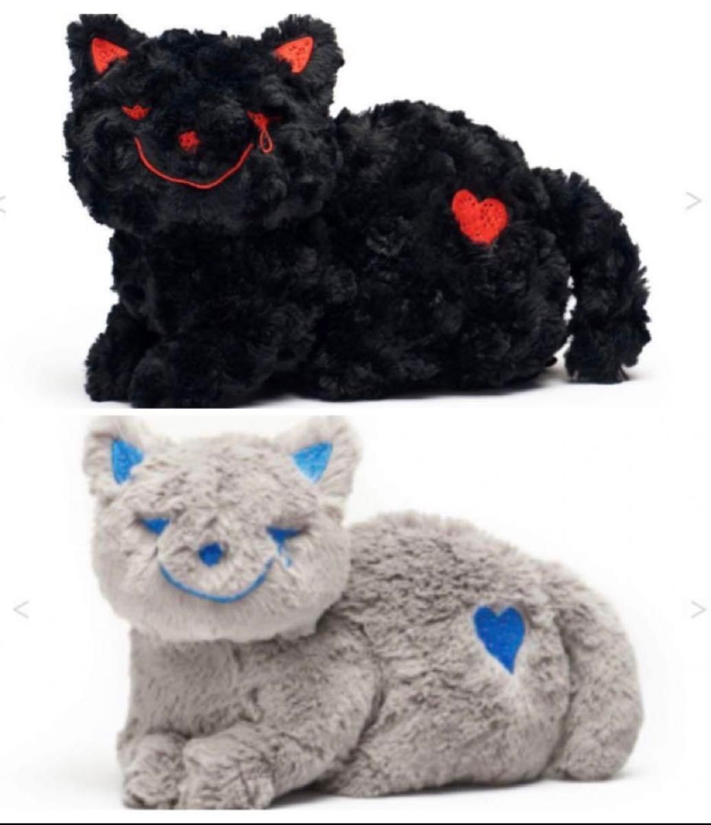 米津玄師 リイシューねこちゃん ブラックとレッド リイシューねこ