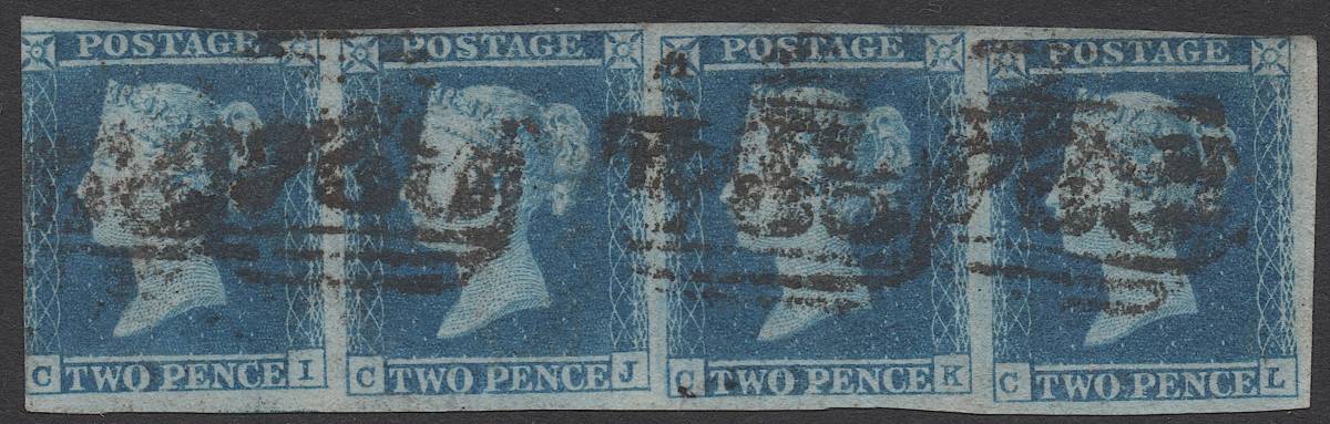 イギリス ヴィクトリア女王の肖像画3D使用済切手 穿孔有り 大英帝国を