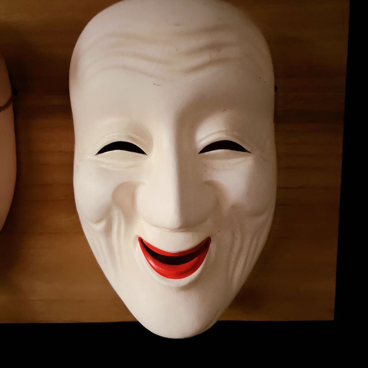 能面 流郷作 翁と小面 翁面 狂言面 神楽面 伝統芸能 日本舞踊