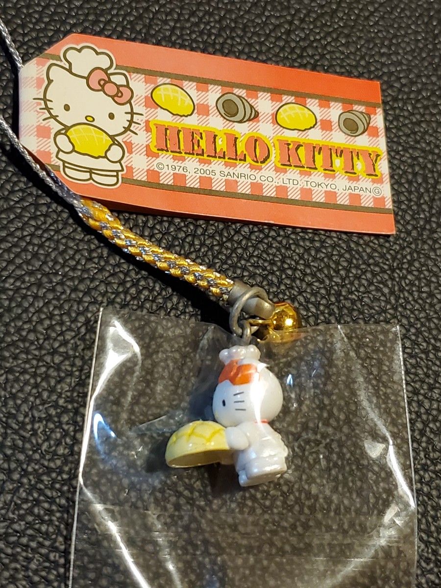 ご当地キティストラップ 富士山 メロンパンバージョン ハローキティ