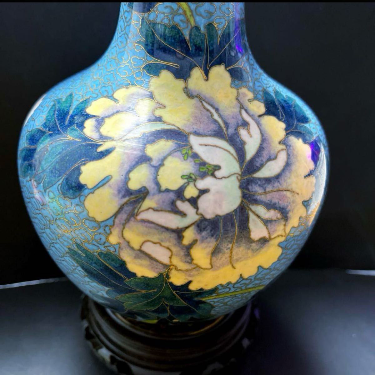 景泰藍 七宝焼 花瓶花器 中国古美術 唐物｜Yahoo!フリマ（旧PayPayフリマ）