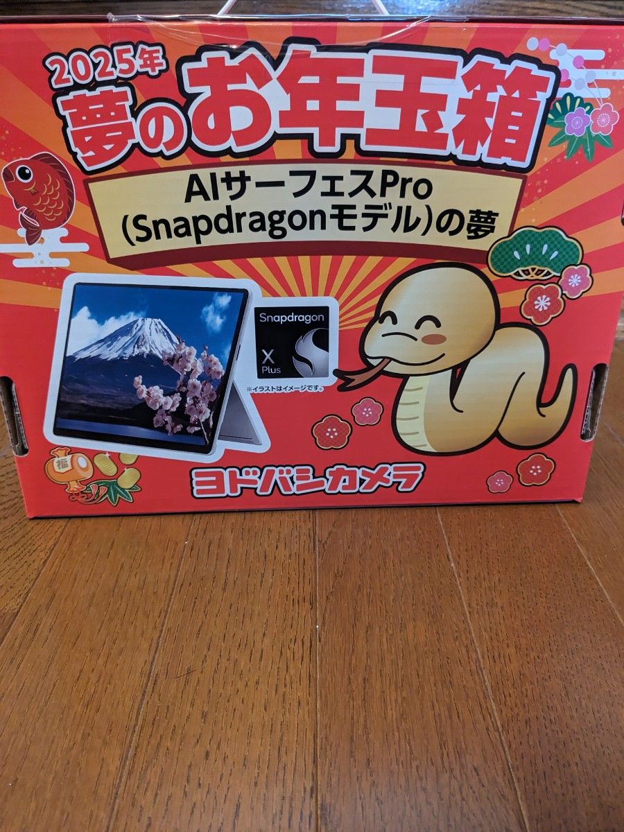 ヨドバシ夢のお年玉箱2025 AIサーフェスPro(Snapdragonモデル）