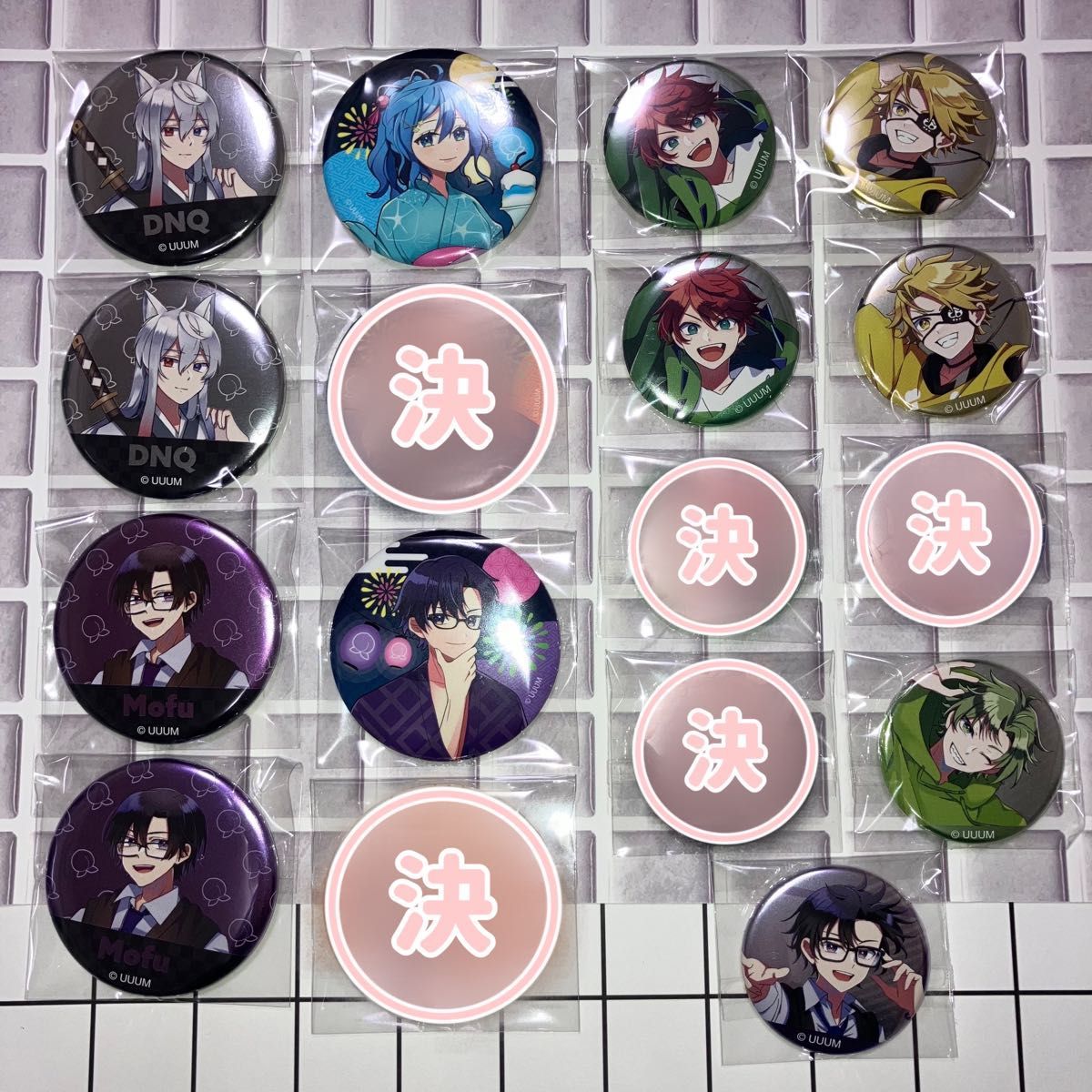 カラフルピーチ オータムフェア ゆあんくん 缶バッジ 60個セット