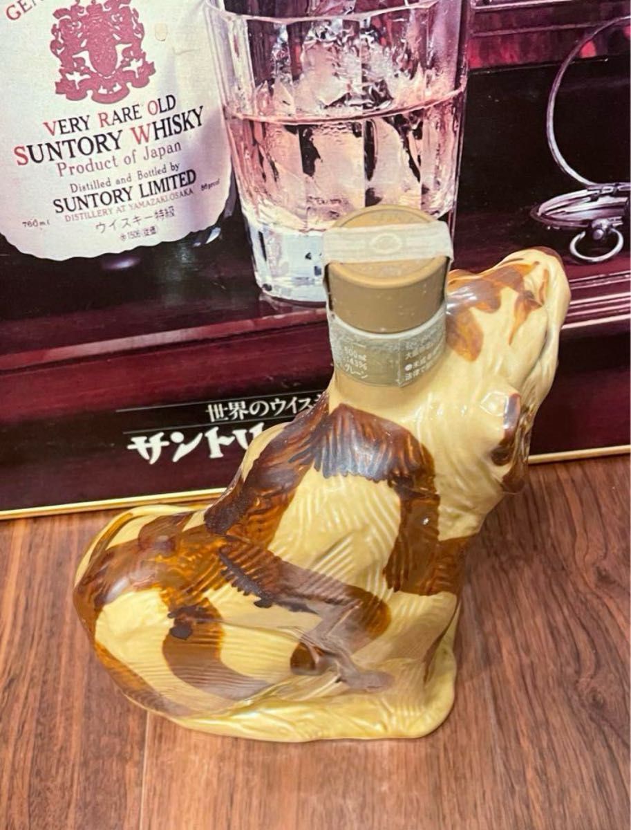 サントリーウィスキー 干支 寅歳 ローヤル12年 1998年 虎 陶器ボトル