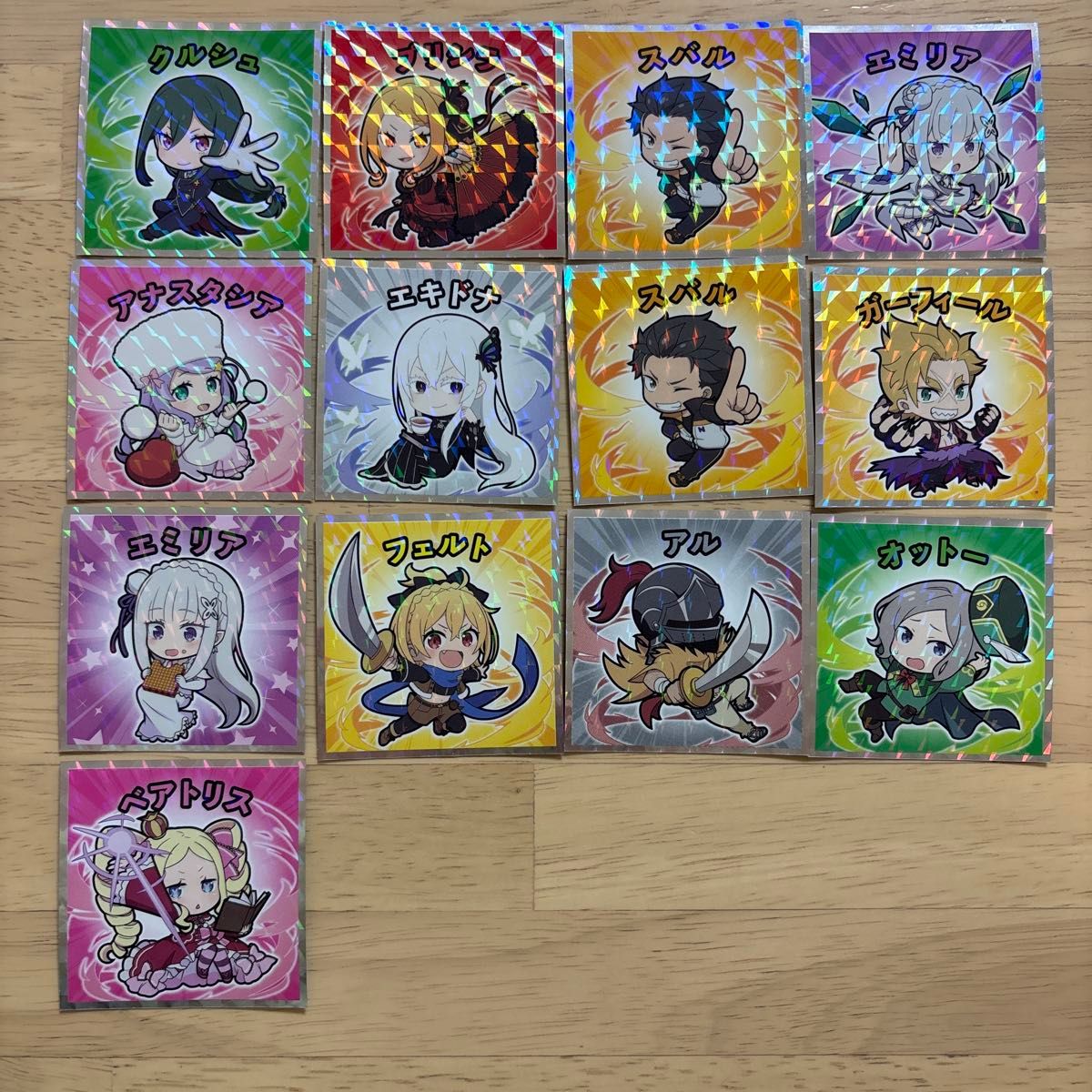 Re:ゼロマンチョコ シール Re:ゼロマンチョコ(リゼロマン)』シール画像