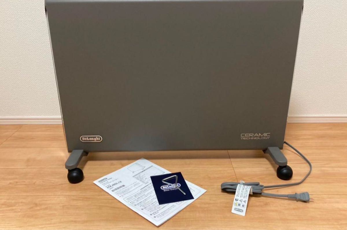 DeLonghi デロンギ コンベクターヒーター HXJ60L12-WH 電気ヒーター