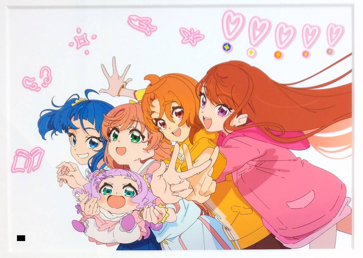 新品 ひろがるスカイ！プリキュア 後期スチール 額装高精細アート 受注