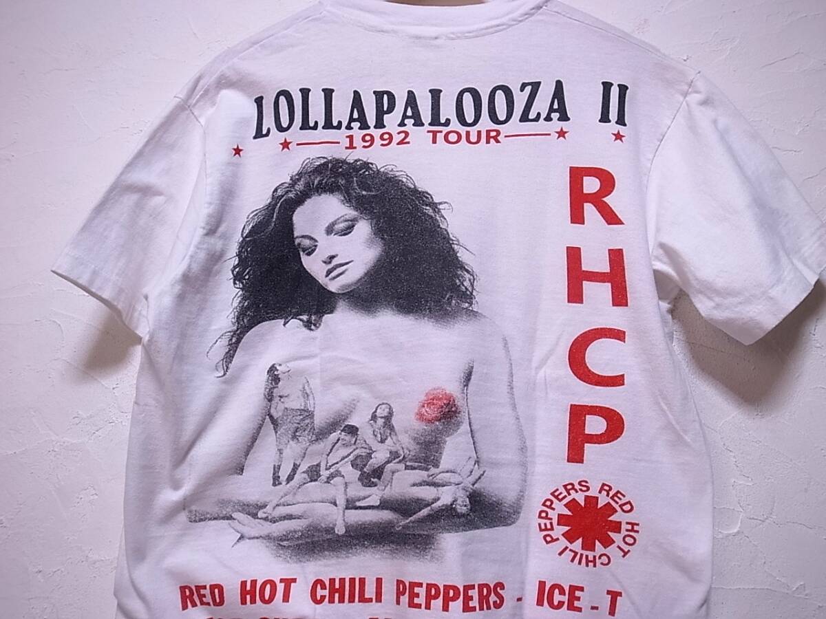 lollapalooza Tシャツ白レッチリロラパルーザ
