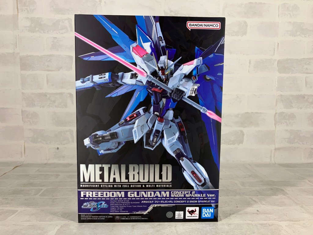 メタルビルド フリーダムガンダム SNOW SPARKLE ver
