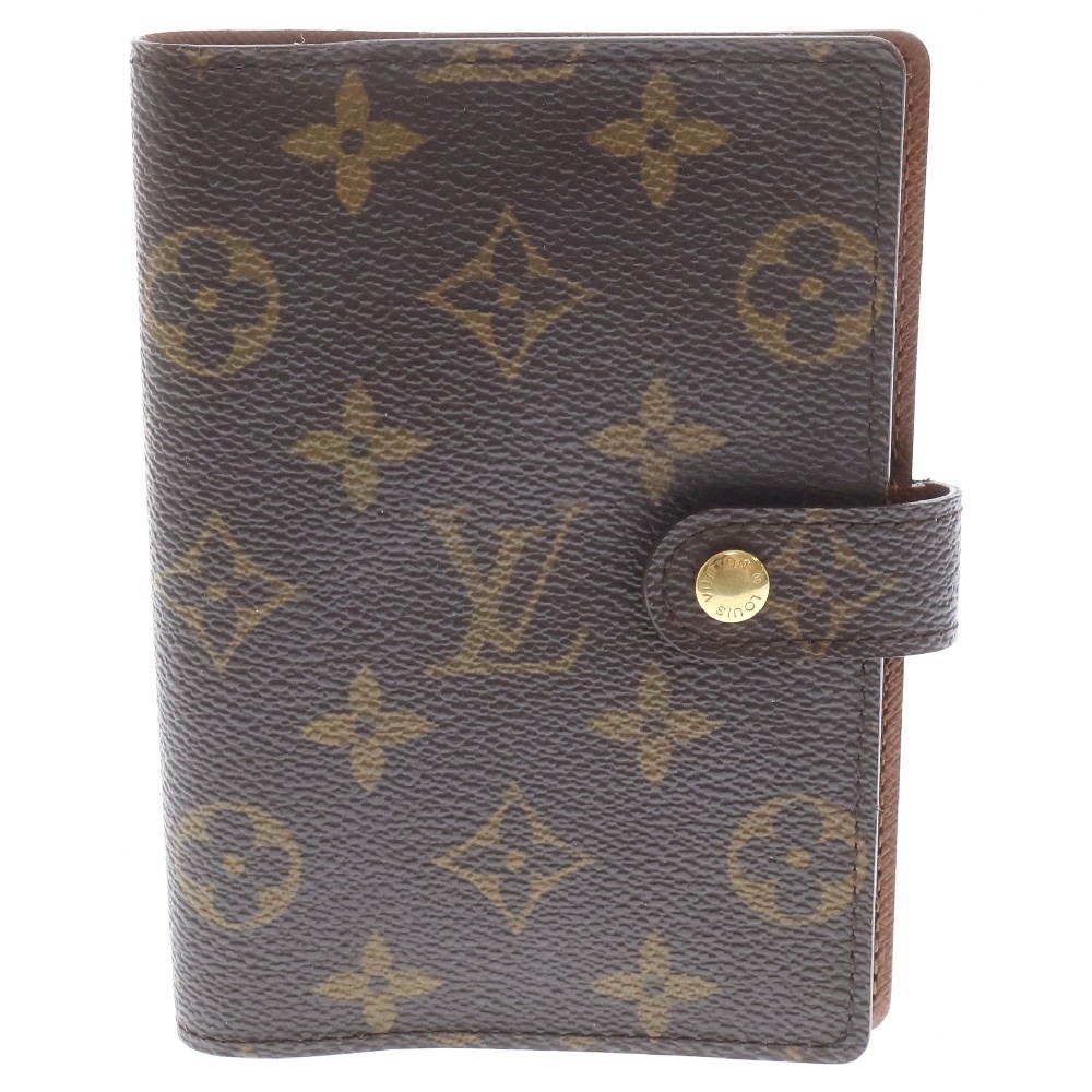 Louis Vuitton / ルイヴィトン | モノグラム 手帳 カバー | ブラウン
