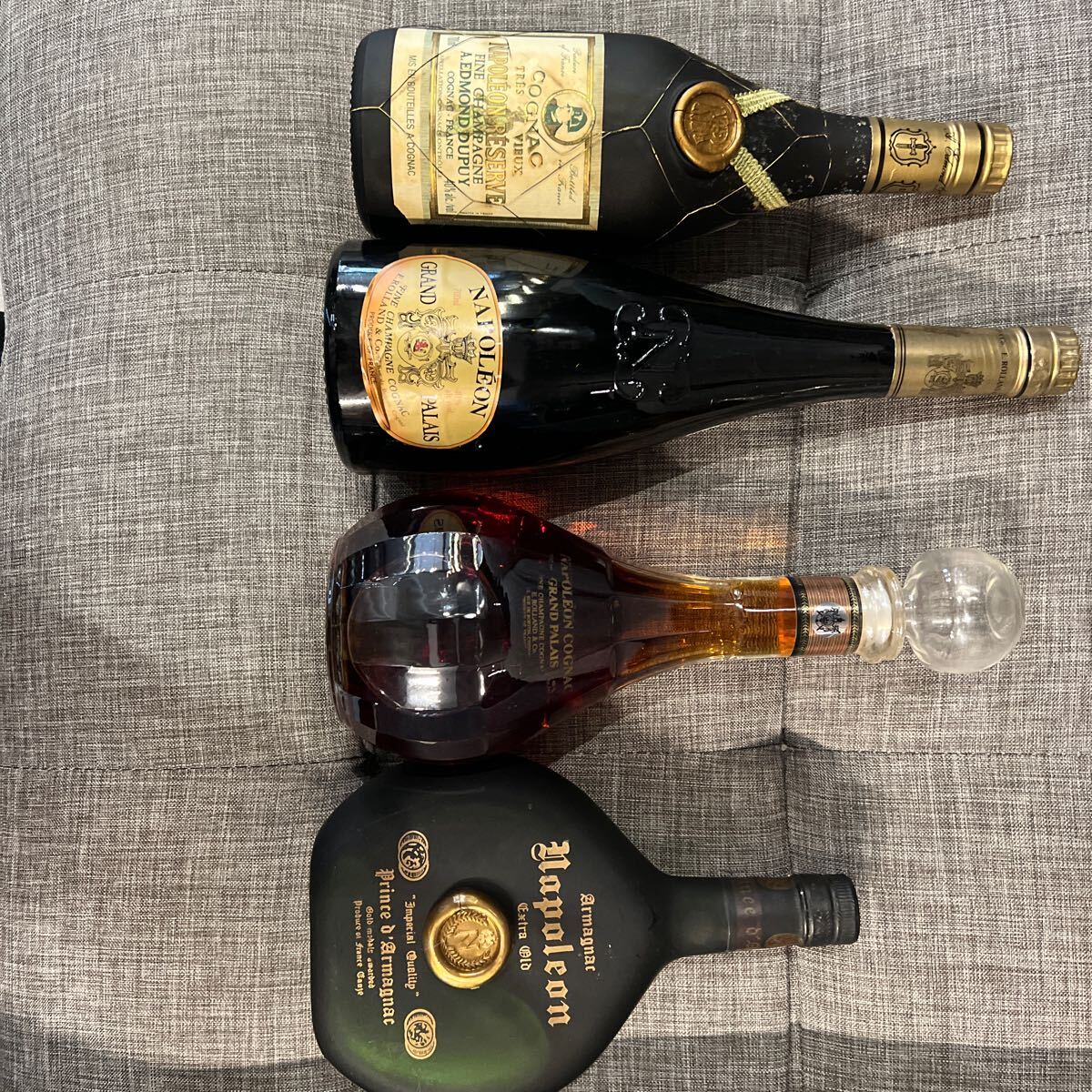 未開栓4本まとめ売り ブランデー