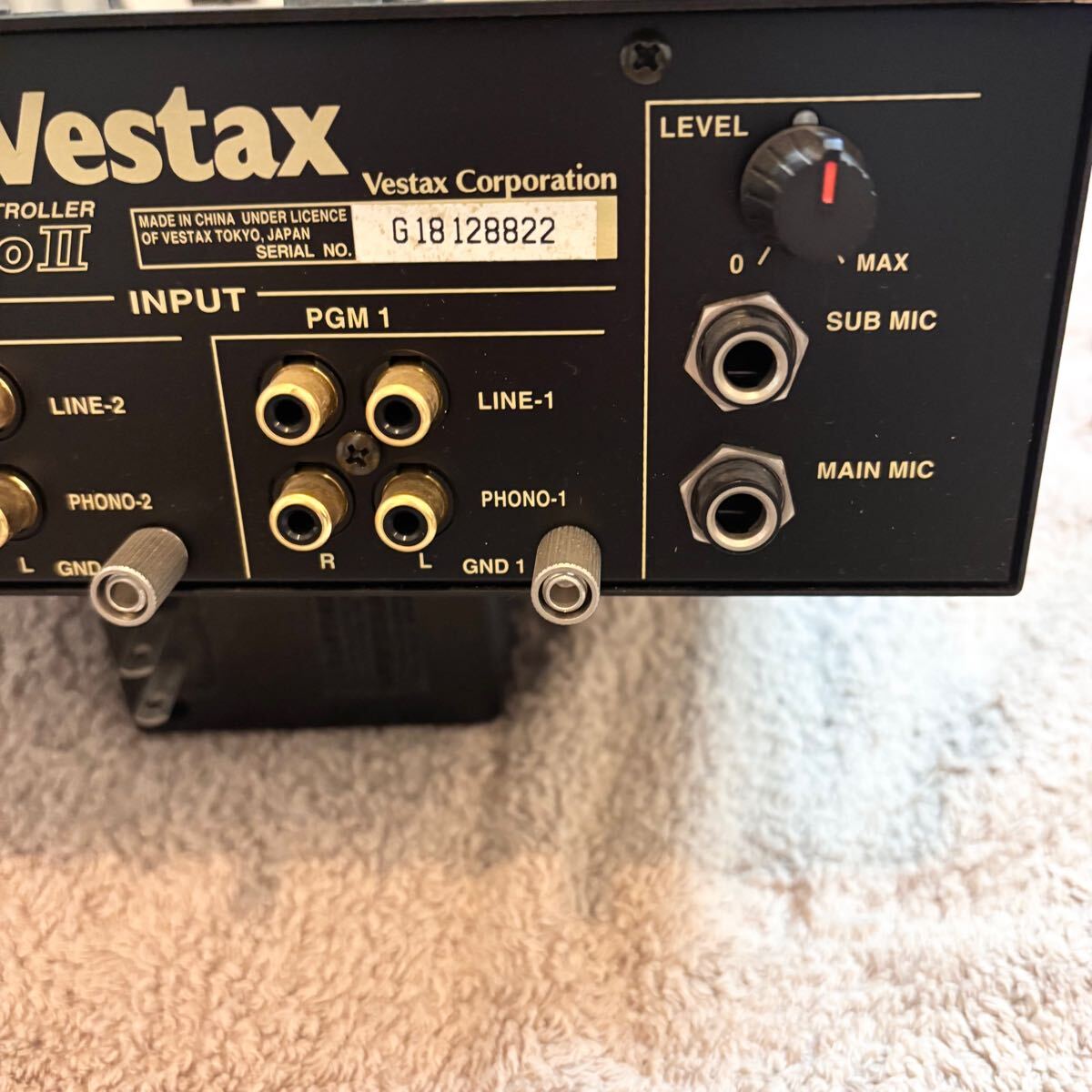 値下げ不可 VESTAX PDX-2000 わからない為ジャンク品扱い 値下げ不可