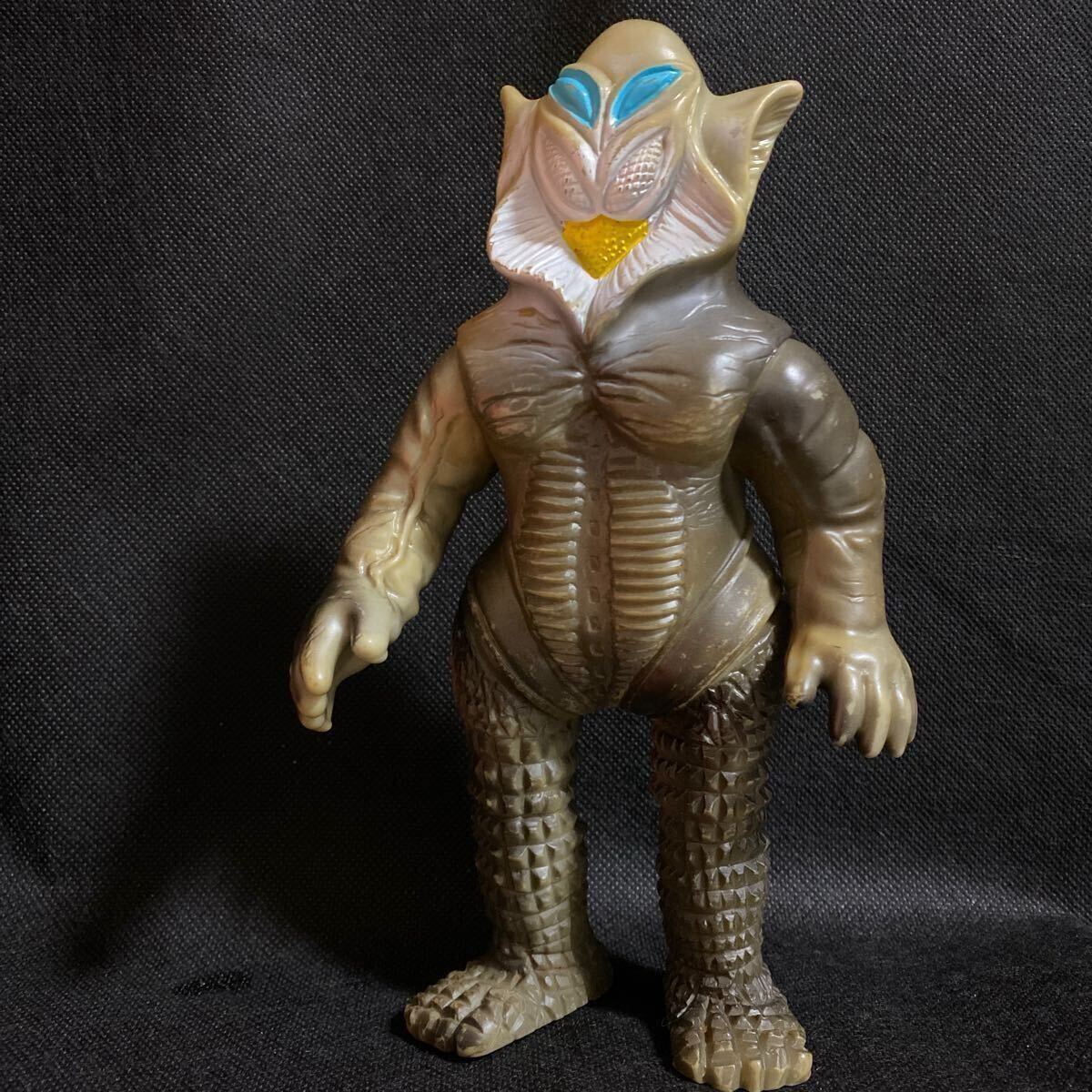 当時もの】マルサン移行期 ソフビ メフィラス星人 初代ウルトラマン