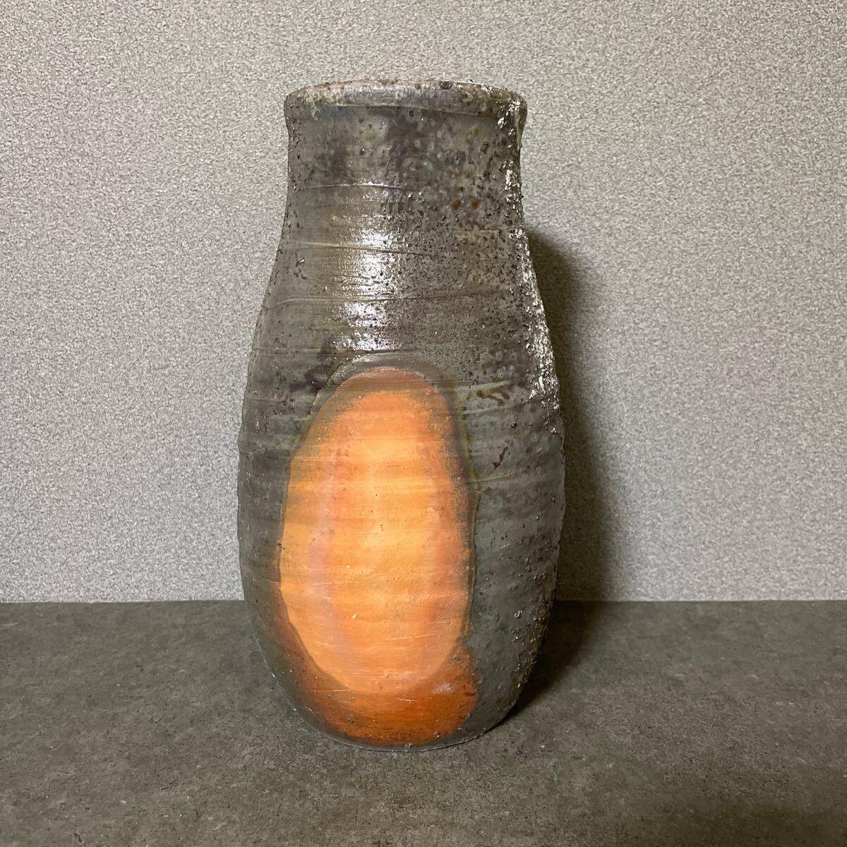 備前焼，壷，人間国宝，花瓶，金重陶陽？ 趣楽】 人間国宝 【金重陶陽