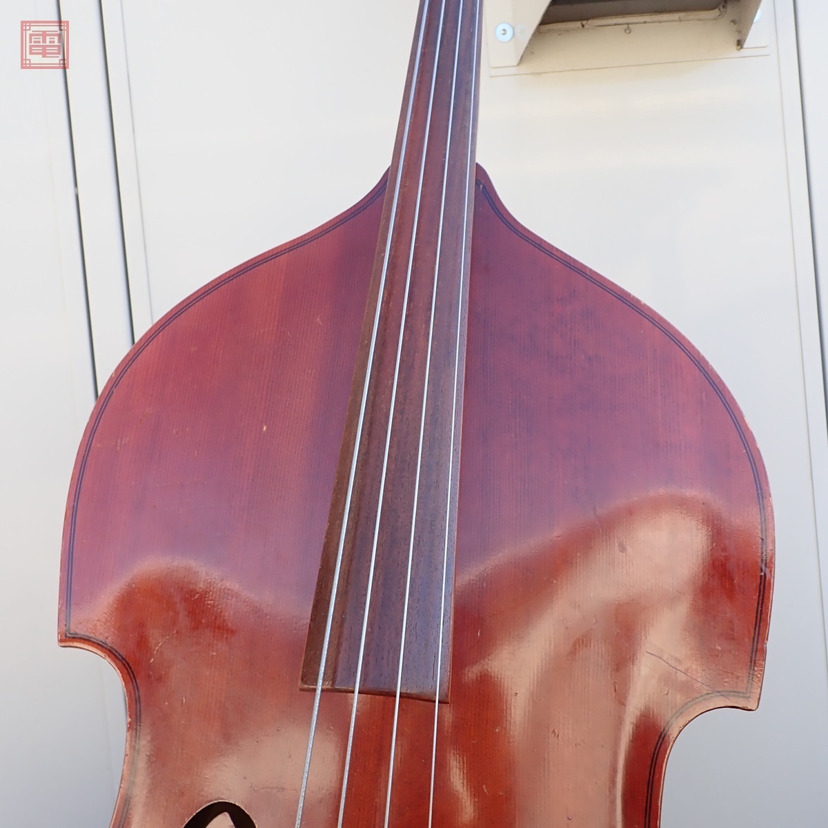 引取限定 Chaki コントラバス D-3 ウッドベース BASS チャキ ケース付