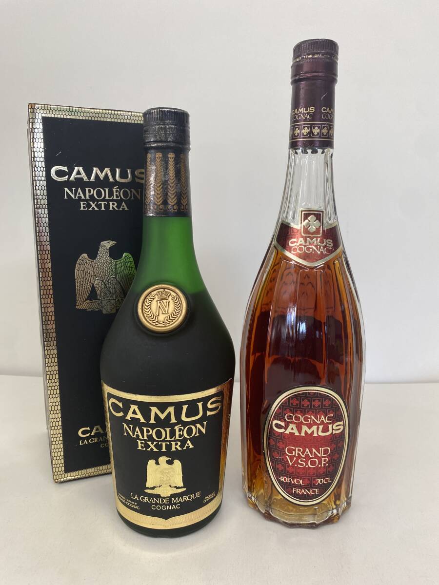未開栓 CAMUS VSOP NAPOLEON 2本セット 箱有り コニャック 2本セット