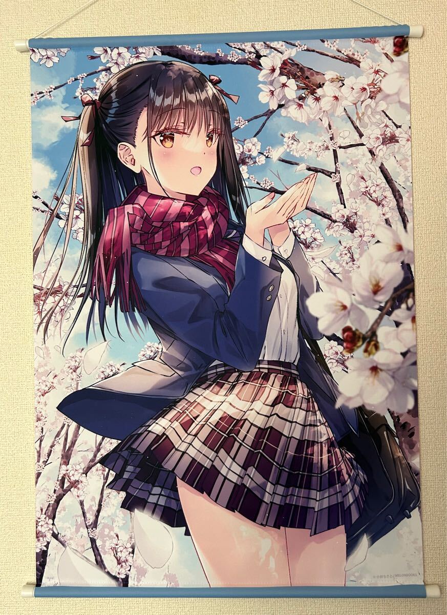 小林ちさと B2Wスエードタペストリー メロンブックス Girls Collection