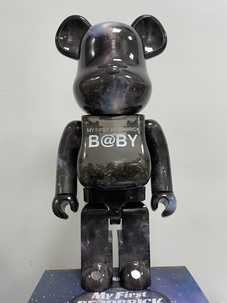 その他 MY FIRST BE@RBRICK B@BY CLEAR BLACK 1000 MEDICOM TOY - MY