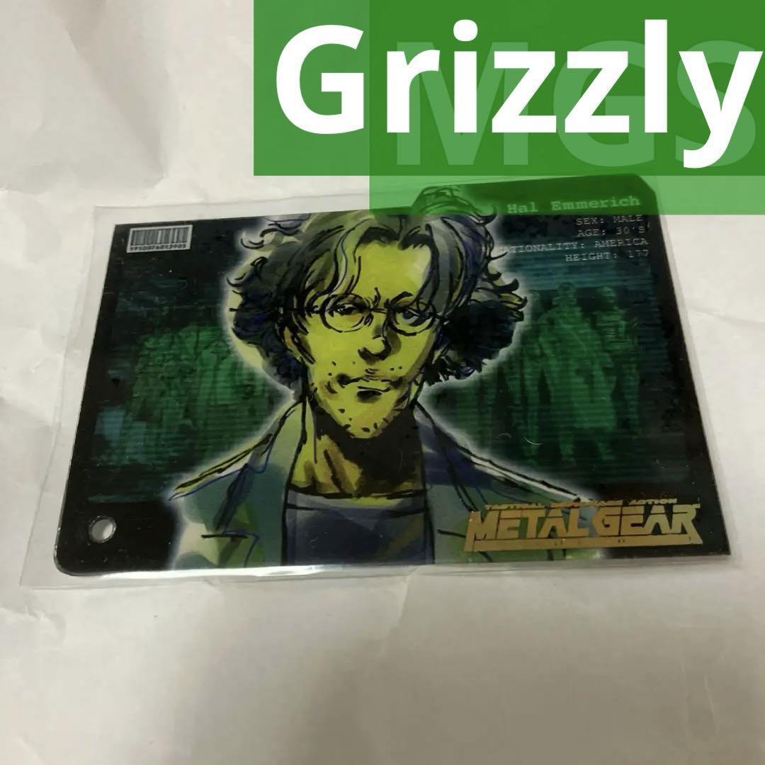 その他 L GEAR SOLID TRADING CARD GRIZZLY 26 METAL GEAR SOLID