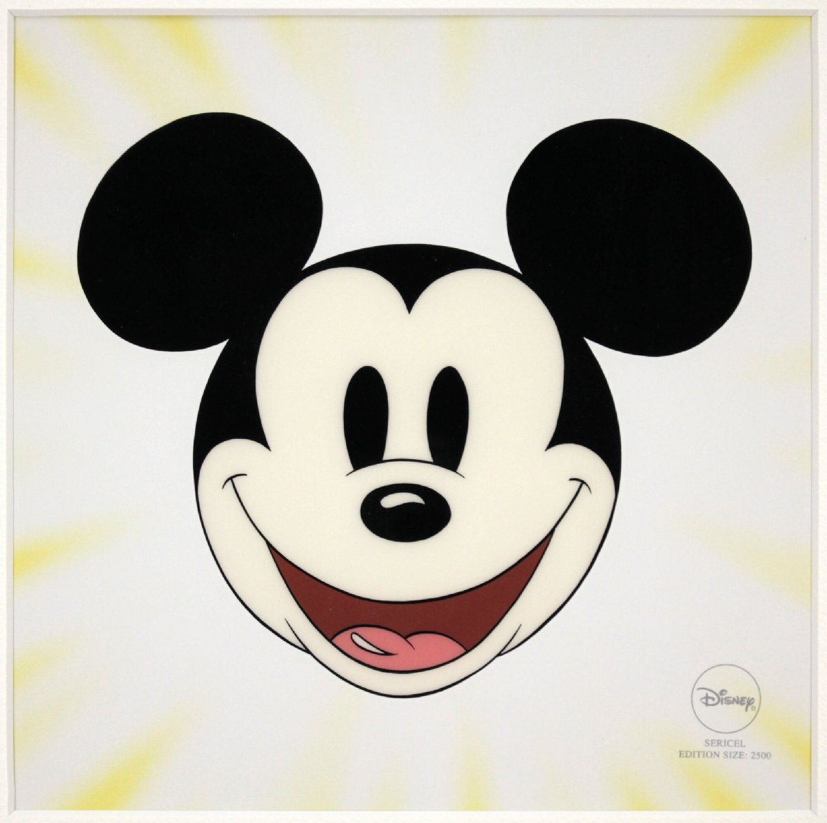 ディズニー ミッキーマウス Here's Micky セル画