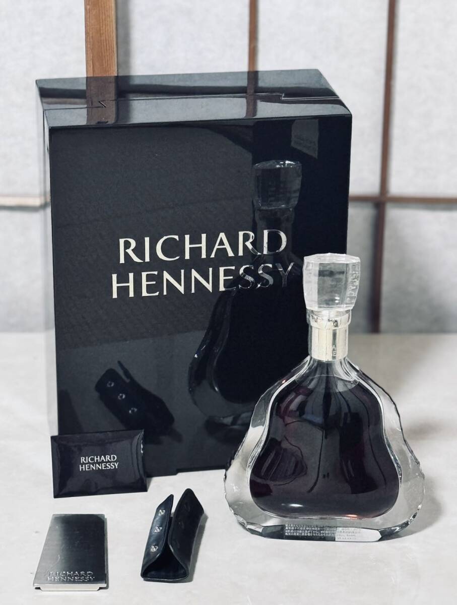 最新型 極美品】リシャール RICHARD HENNESSY 空瓶 全セット 最新型 極