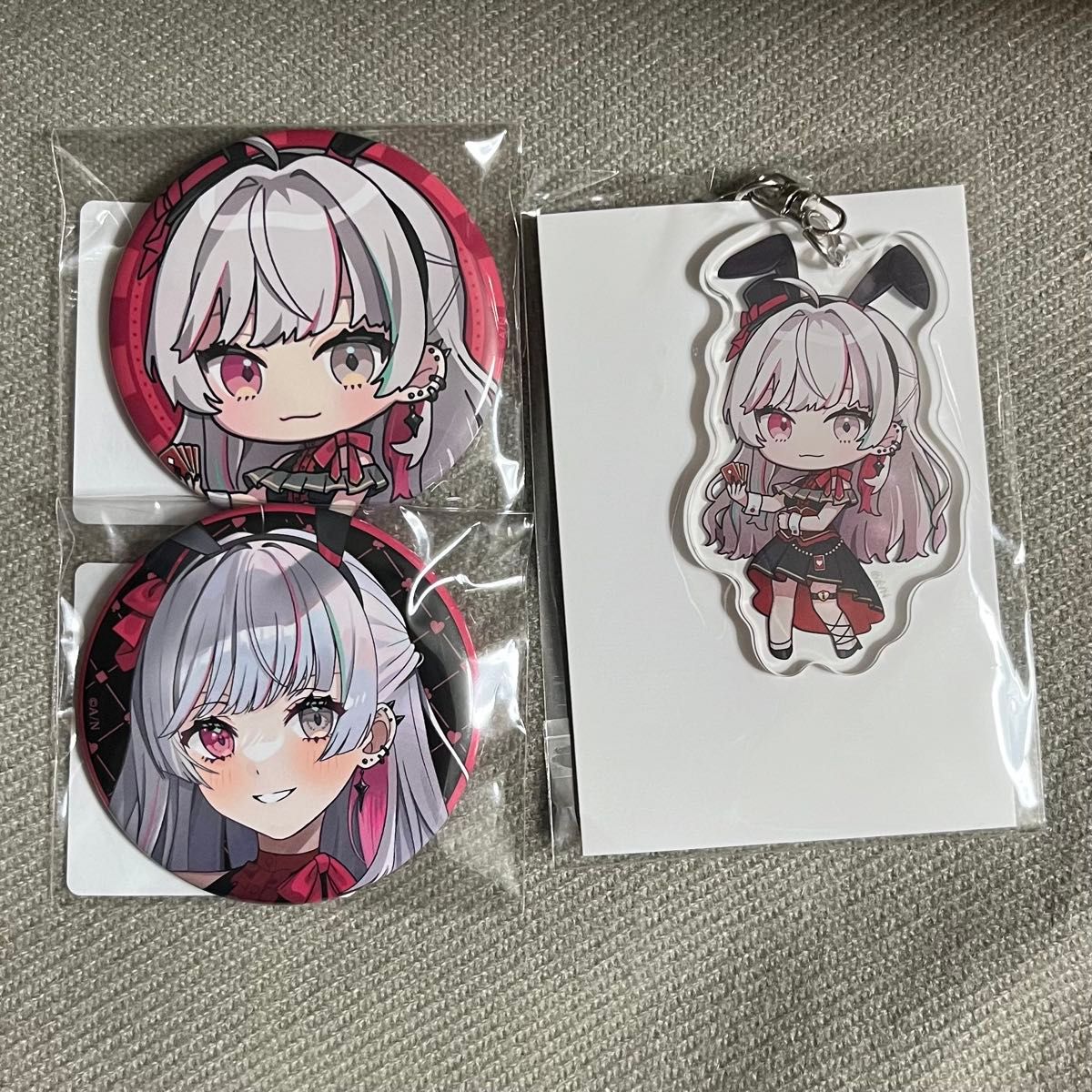 にじさんじ 石神のぞみ Idios DMMスクラッチ 缶バッジ アクキーSecret