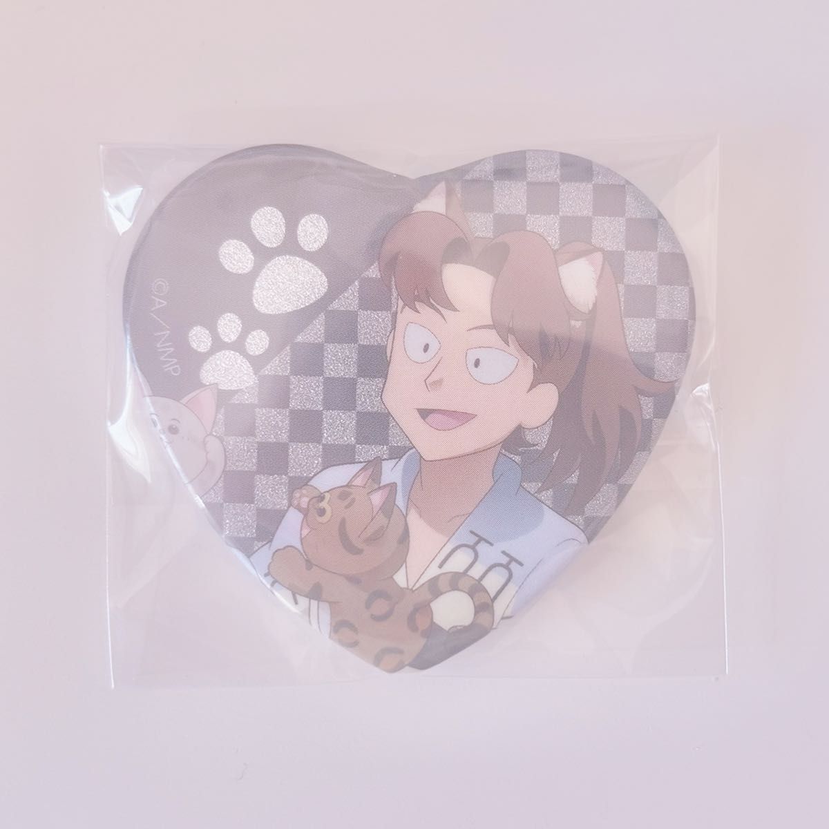 忍たま乱太郎 山田利吉 ナンジャタウン ハート缶バッジ カラオケの鉄人