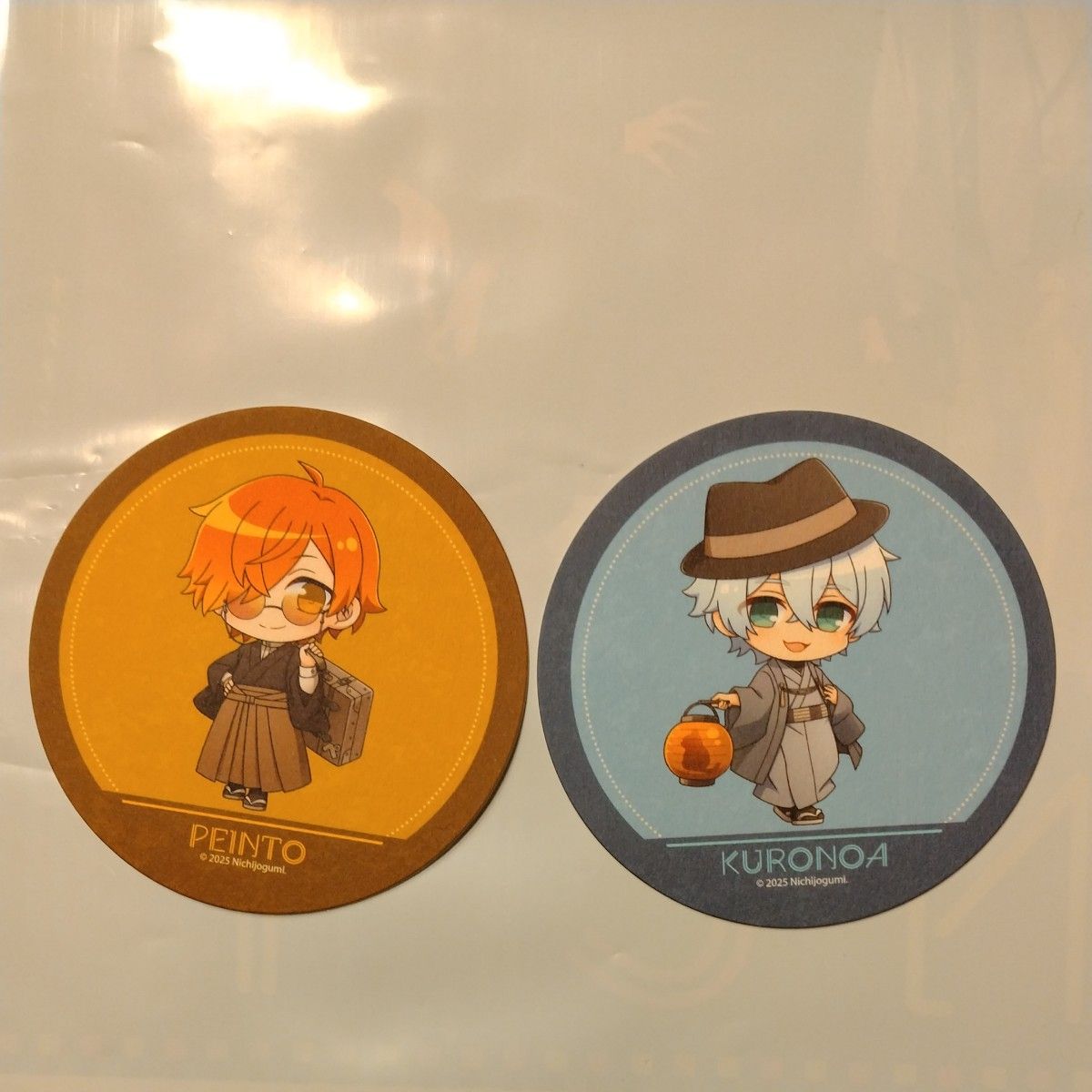 日常組 京都タワー 缶バッジ ぺいんと クロノア しにがみ トラゾー