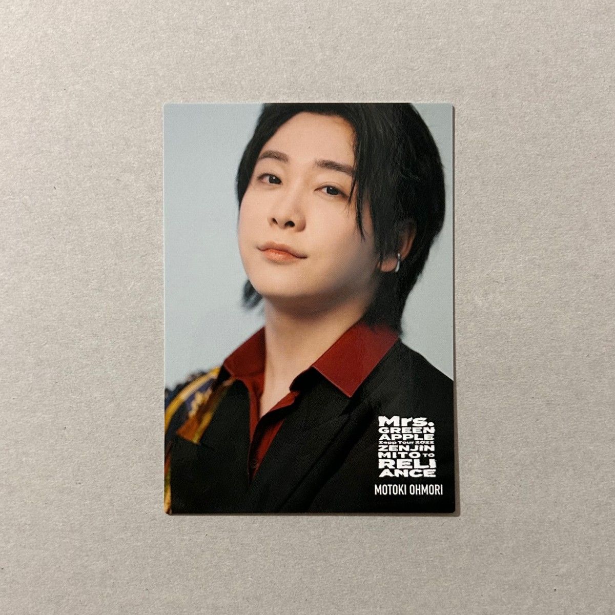 Mrs. GREEN APPLE Utopia フォトカード 大森元貴 Mrs. GREEN APPLE