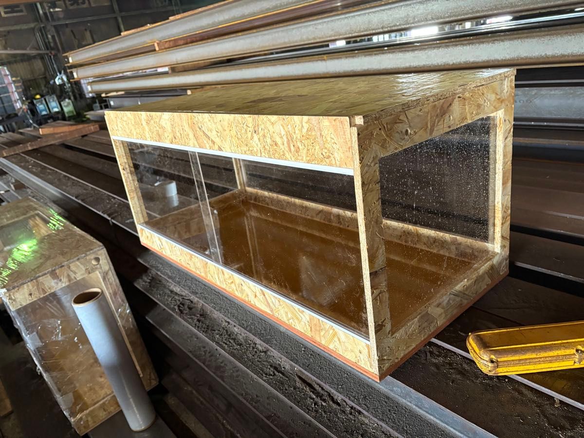 爬虫類ケージ 90×40×40 サイドアクリル 爬虫類 ペット 飼育 ケージ