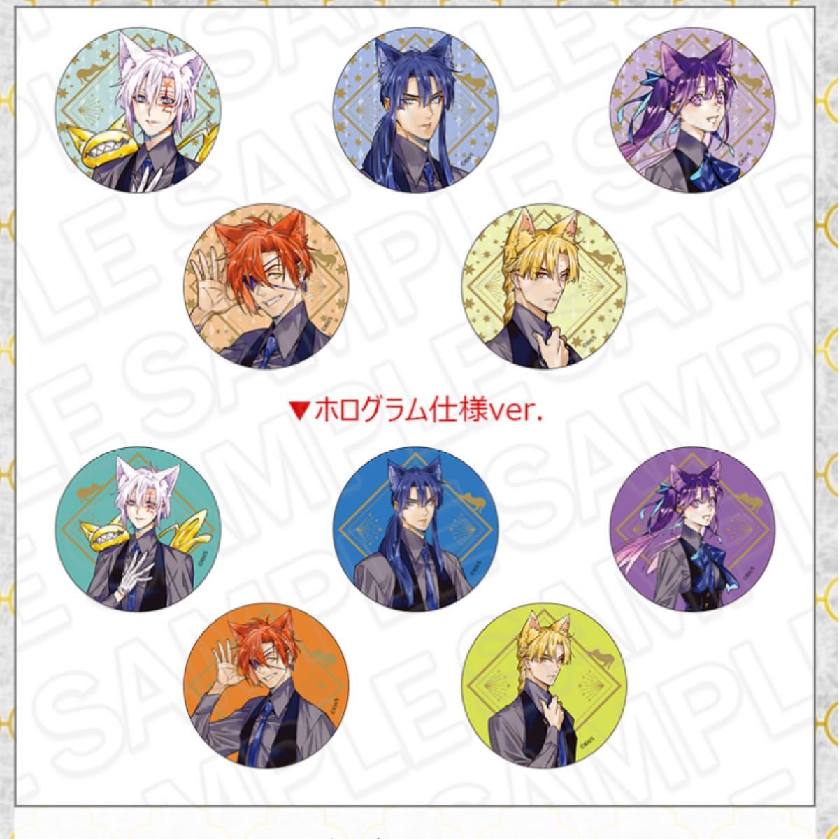 D.Gray-man Dグレ 缶バッジ コースター 特典 カード まとめ売り 1/1